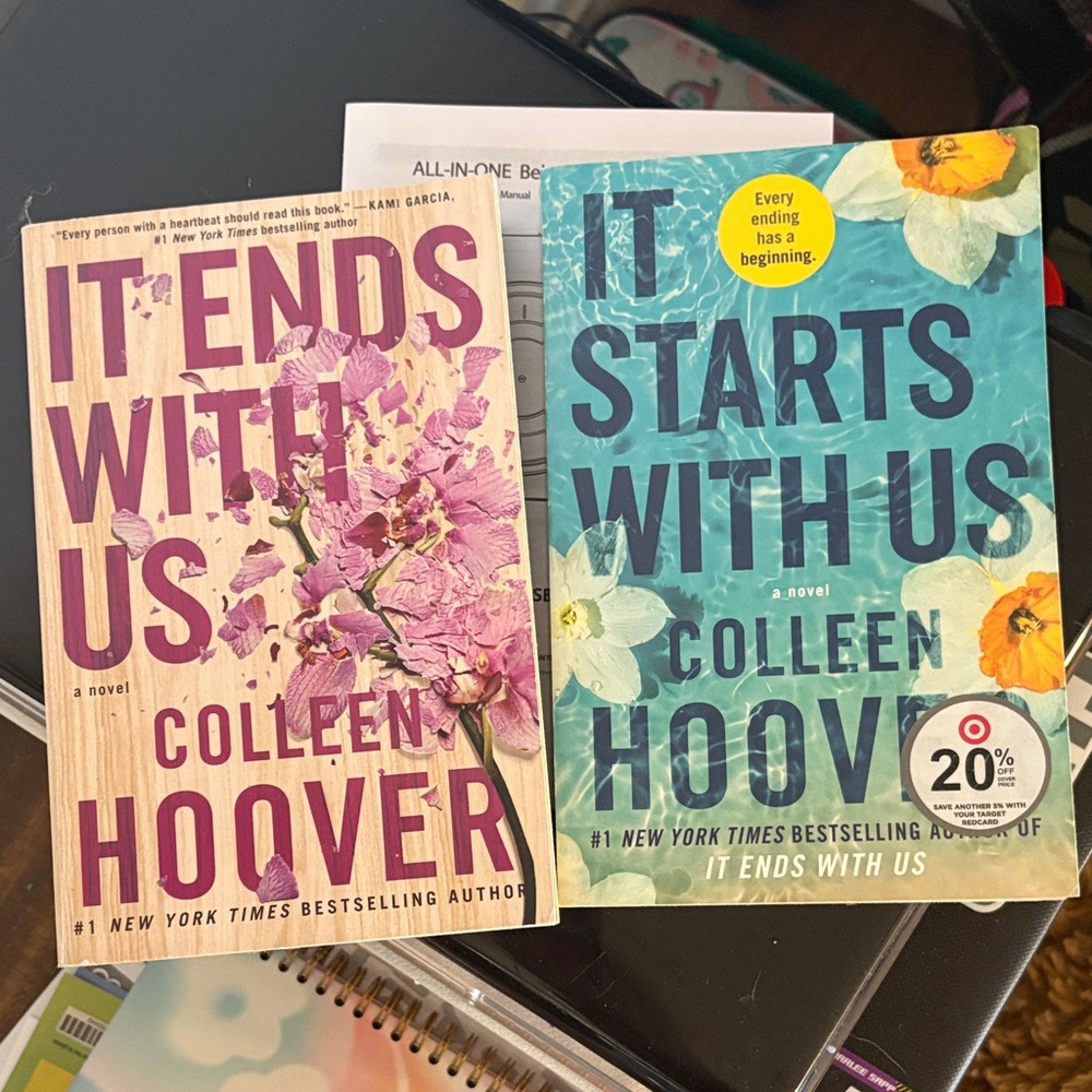 It Ends With Us- It Starts With Us- Novel Set -